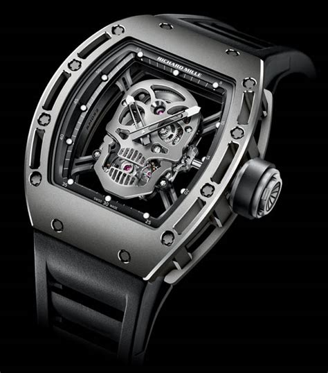 richard mille tourbillon rm 052 skull replica